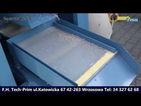 Kadr z realizacji: Tech-Prim — separator do kabli BS-S10